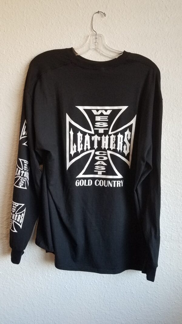 Black WCL long-sleeved shirt with large logo
