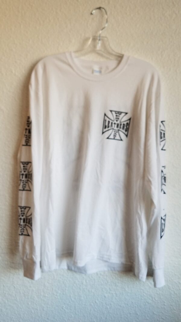 White WCL long-sleeved shirt with decals