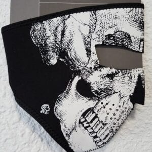 Face Mask with Skull print