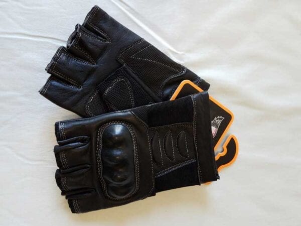 Hard Knuckle Fingerless Gloves