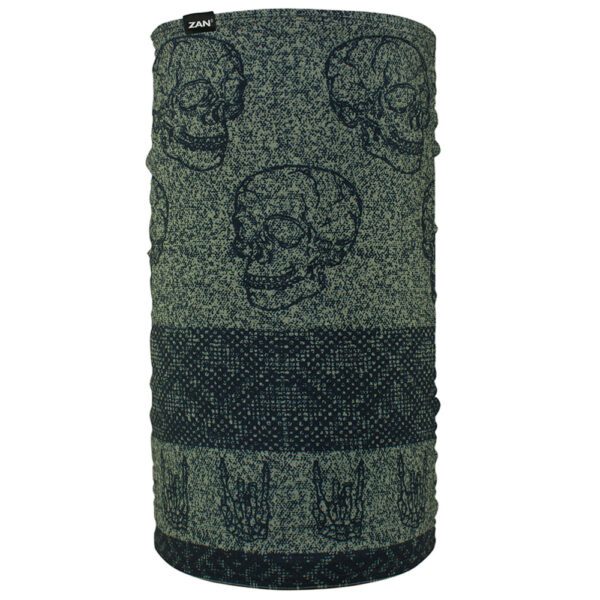 TF123 Motley Tube® Fleece Lined- Skull Fairisle