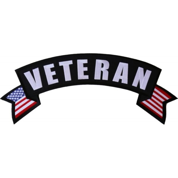 PL6559 Veteran Extra Large Rocker Patch